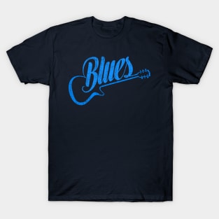 Blues Guitar Vintage T-Shirt